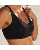 Brassière sans armatures noire