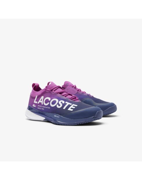 Chaussures de tennis AG-LT25 Lite Clay Court rose/bleu foncé