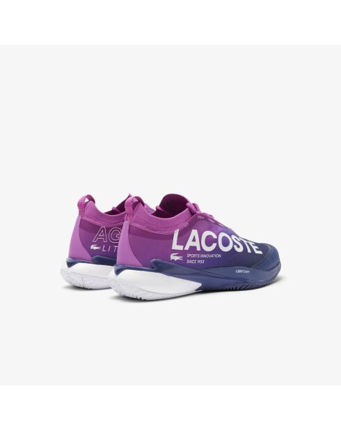 Chaussures de tennis AG-LT25 Lite Clay Court rose/bleu foncé