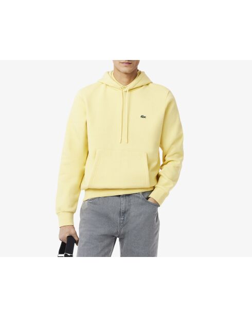 China hoodie met zonnefleece