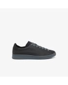 Sneakers Carnaby Set en cuir noir/gris foncé
