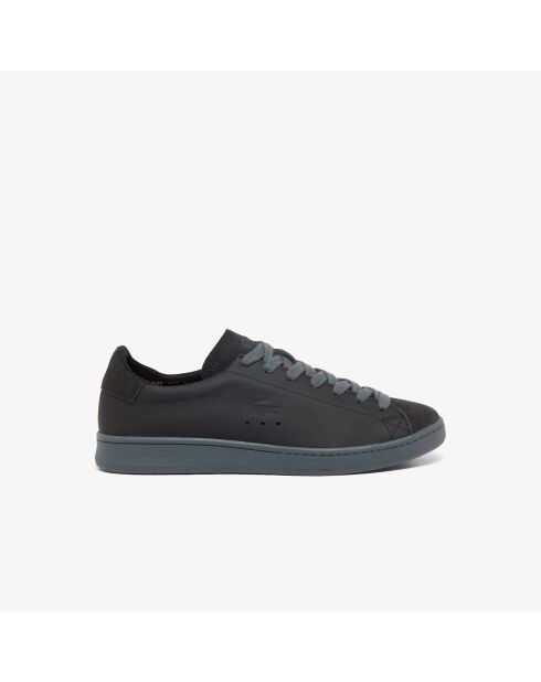Sneakers Carnaby Set en cuir noir/gris foncé