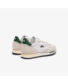 Sneakers Partner 70s blanc/vert foncé