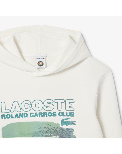 Felpa con cappuccio Roland-Garros Flour Edition