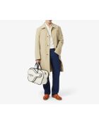 Sneakers Baseshot Pro aus orange/gummifarbenem Leder