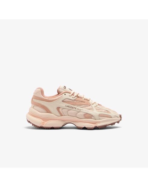 Sneakers L003 2K24 lichtroze/bruin