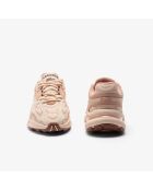 Sneakers L003 2K24 lichtroze/bruin