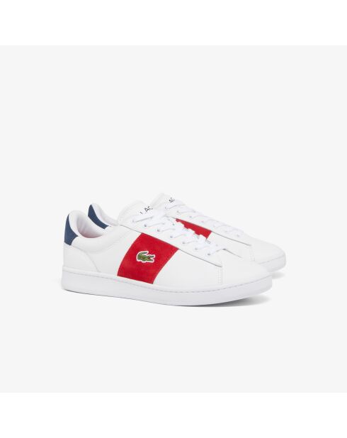 Carnaby Set CGR Ledersneaker in Weiß/Rot