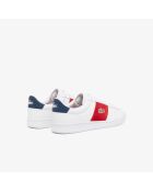 Carnaby Set CGR Ledersneaker in Weiß/Rot