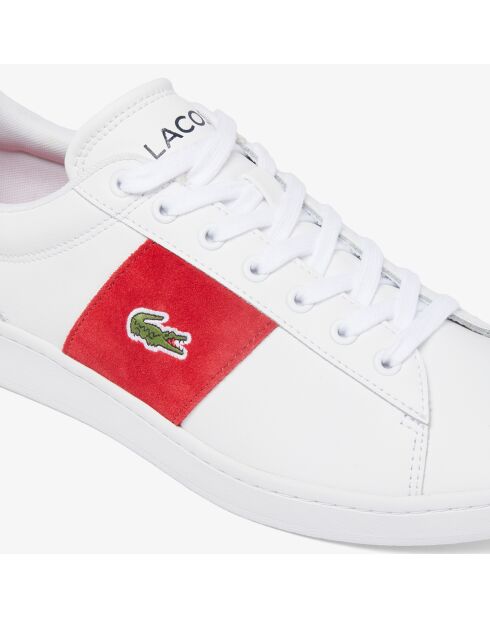 Carnaby Set CGR Ledersneaker in Weiß/Rot