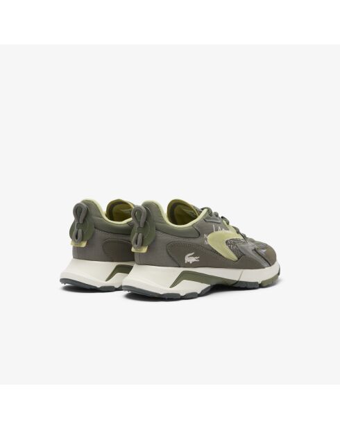 L003 Neo Tech Sneakers hellkhaki/cremefarben