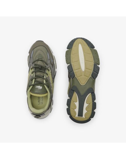 L003 Neo Tech Sneakers hellkhaki/cremefarben