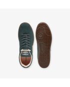 Sneakers Baseshot dunkelgrün/dunkelgummi aus Veloursleder