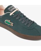 Sneakers Baseshot dunkelgrün/dunkelgummi aus Veloursleder