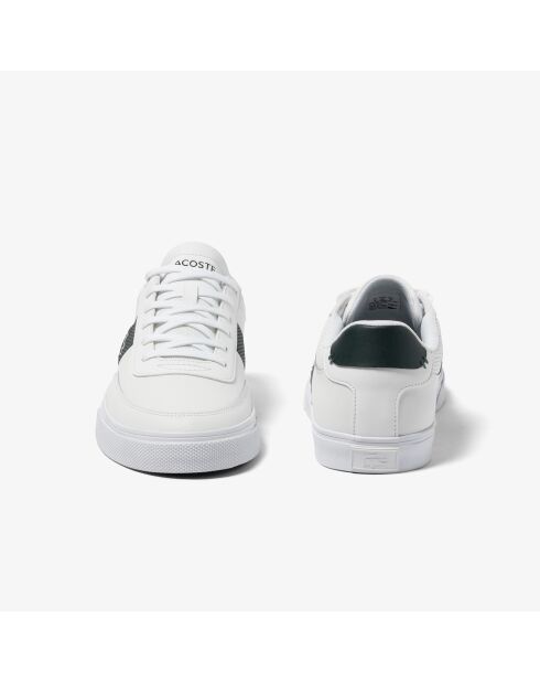 Court-Master Pro Sneakers aus Textil in Weiß/Dunkelgrün