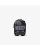 The Blend Kleine Schultertasche aus Netzstoff, Mono-Periskop, blau - 13x18,5x4,5 cm