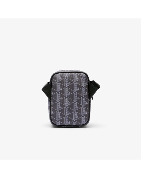 Petit sac à bandoulière The Blend mesh mono periscope bleu - 13x18,5x4,5 cm