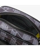 The Blend Kleine Schultertasche aus Netzstoff, Mono-Periskop, blau - 13x18,5x4,5 cm