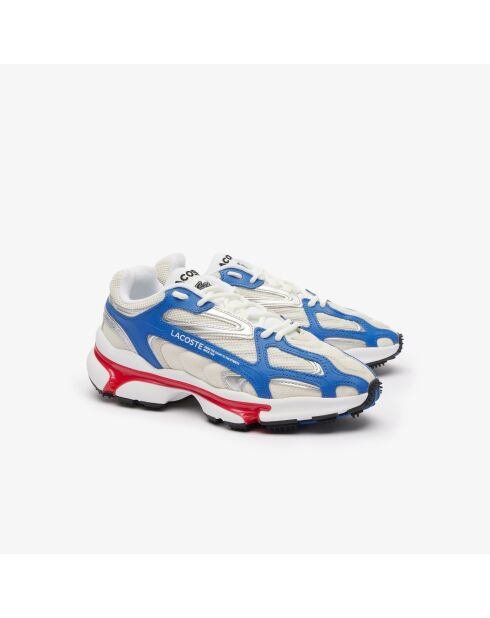 Sneakers L003 2K24 wit/rood/blauw