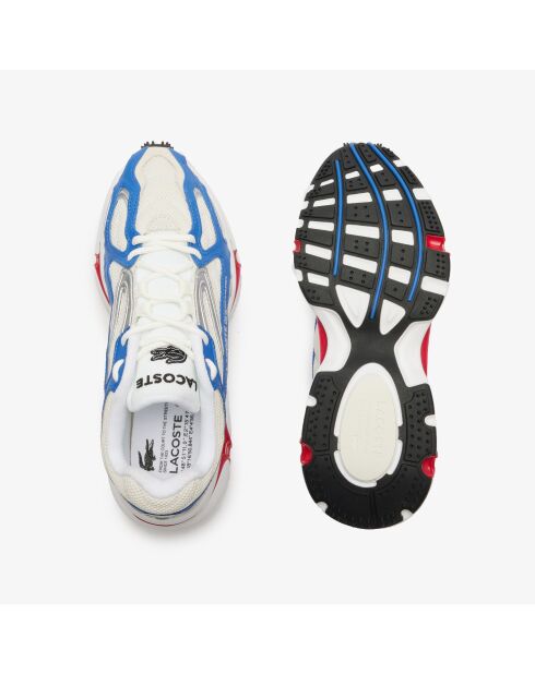 Sneakers L003 2K24 wit/rood/blauw