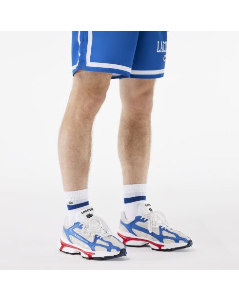 Sneakers L003 2K24 wit/rood/blauw