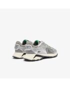 Sneakers L003 Neo en cuir gris/argent