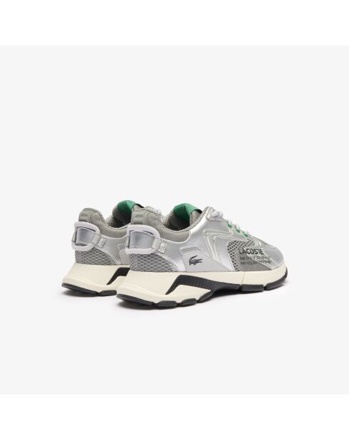 Sneakers L003 Neo en cuir gris/argent