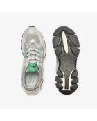 Sneakers L003 Neo en cuir gris/argent