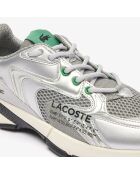 Sneakers L003 Neo en cuir gris/argent