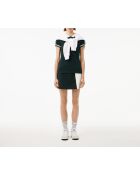 Polo slim fit stretch sinople/marine