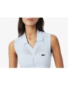 Polo Tennis sans manches maille stretch ruisseau