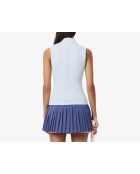 Polo Tennis sans manches maille stretch ruisseau