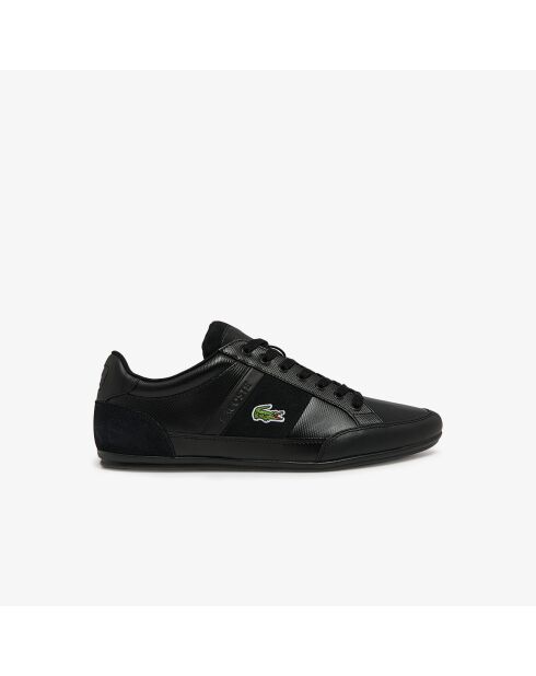 Zapatillas Chaymon de piel negras