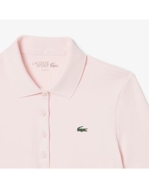 Polo Golf slim fit flamingo stretch UV-bescherming