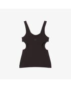 Débardeur satiné badge Défilé buffle