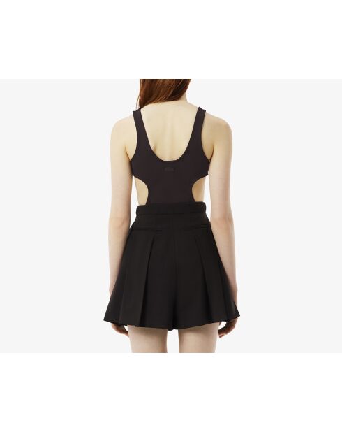 Débardeur satiné badge Défilé buffle