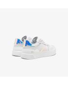 L002 Evo wit/lichtroze leren sneakers