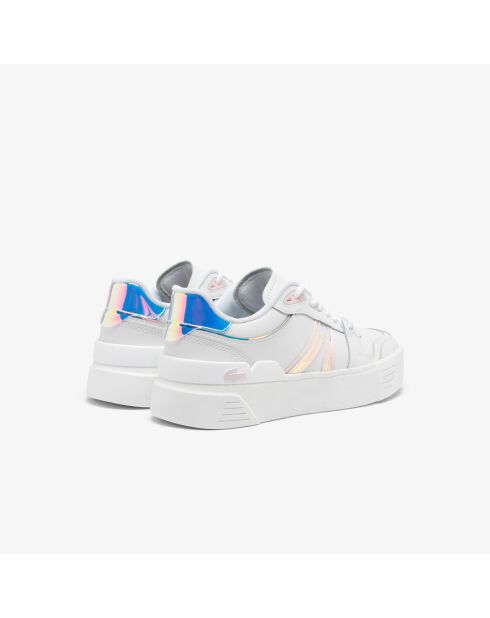 Zapatillas L002 Evo de piel blanca/rosa claro