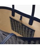 Bolsa Zely con bolsa de harina mono marine 166 - 35x30x14 cm