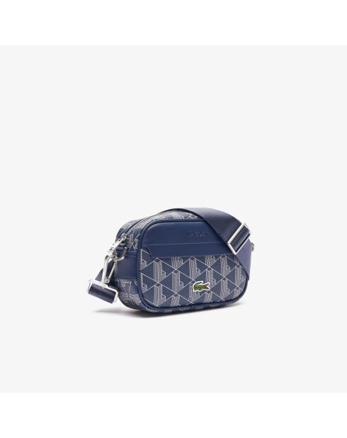 Petit sac reporter The Blend mono marine 166 laponie - 19x12,5x6 cm