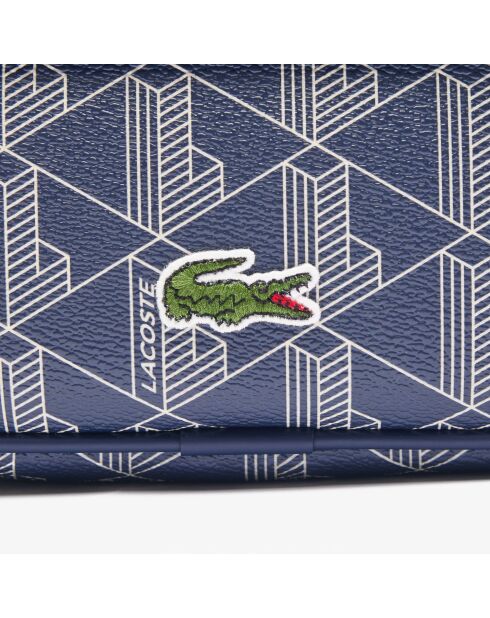 Petit sac reporter The Blend mono marine 166 laponie - 19x12,5x6 cm