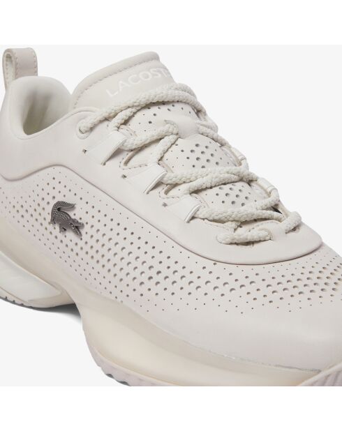 AG-LT Premium Ledersneaker cremefarben