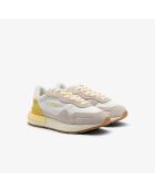 Sneakers Partner WMN bianco sporco/giallo chiaro