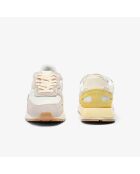 Sneakers Partner WMN bianco sporco/giallo chiaro