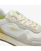 Sneakers Partner WMN bianco sporco/giallo chiaro