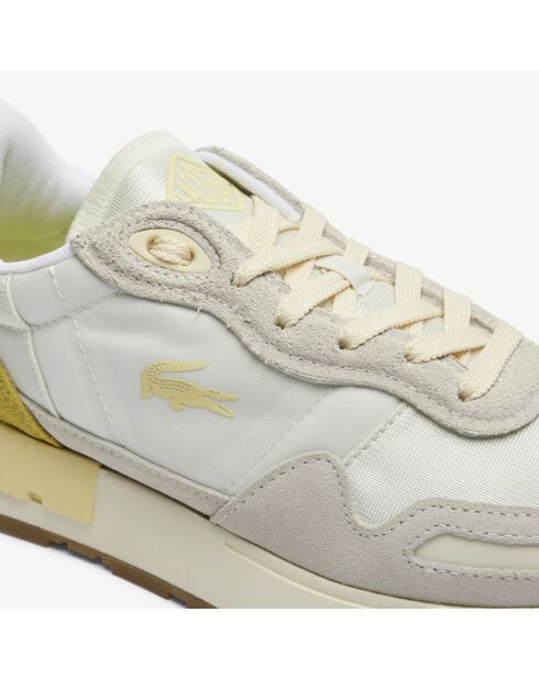 Sneakers Partner WMN bianco sporco/giallo chiaro