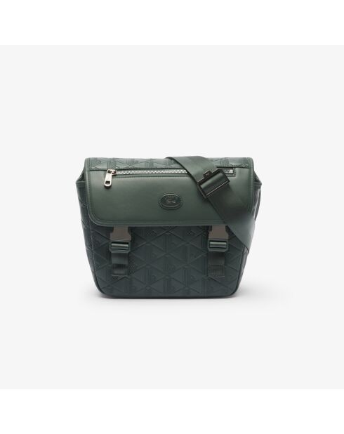 Sinople Kleine Kuriertasche mit Monogramm — 28 x 20,5 x 8,5 cm