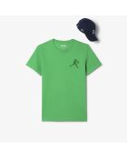 Rucksackmütze und T-Shirt Tennis x Novak Djokovic calathea/grün