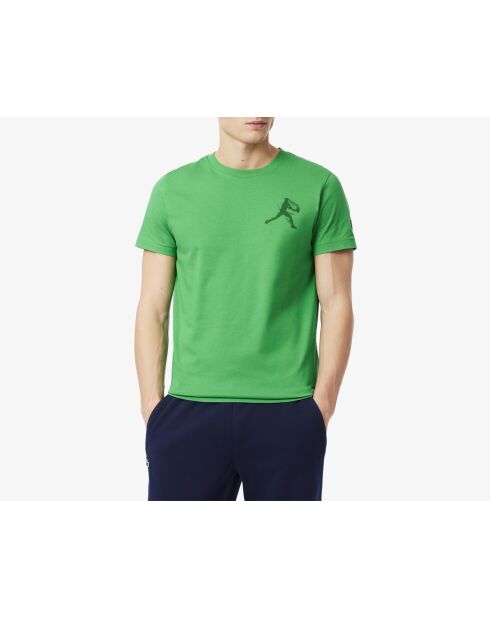 Rucksackmütze und T-Shirt Tennis x Novak Djokovic calathea/grün