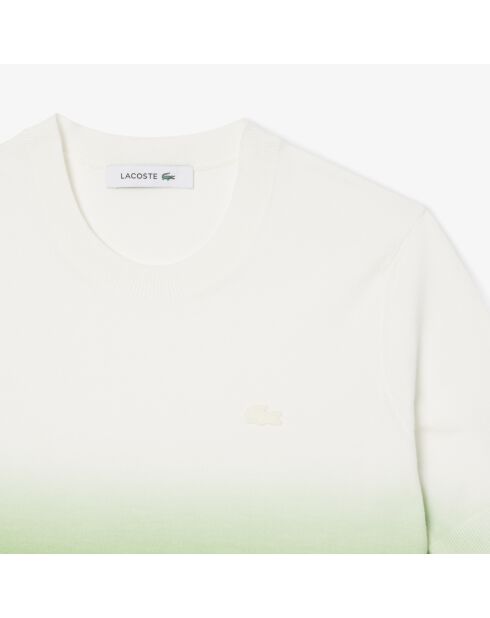 Maglia a maniche corte effetto sfumato Calathea/flour